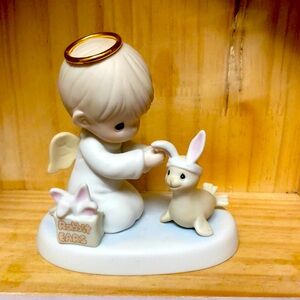 Precious Moments Heaven bless you Easter seal